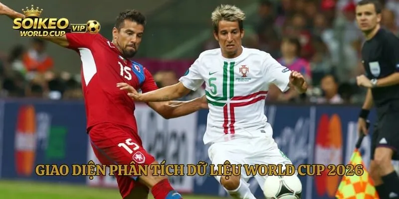 Giao diện phân tích dữ liệu World Cup 2026