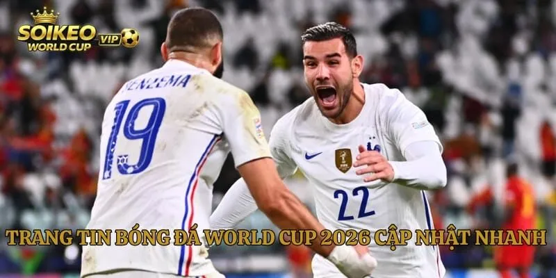 Trang tin bóng đá World Cup 2026 cập nhật nhanh nhất 2026